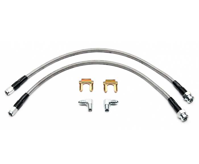 Wilwood Front S/S Flex Brake Hose Kit 