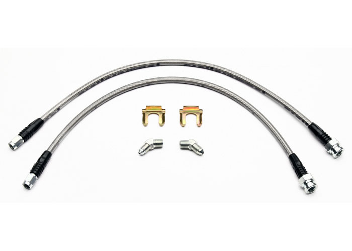 88-04 Rear S/S Flex Brake Hose Kit - Wilwood