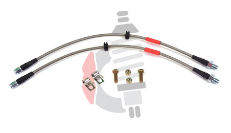 Van Steel Custom Rear SS Flex Line Kit for Wilwood Brakes