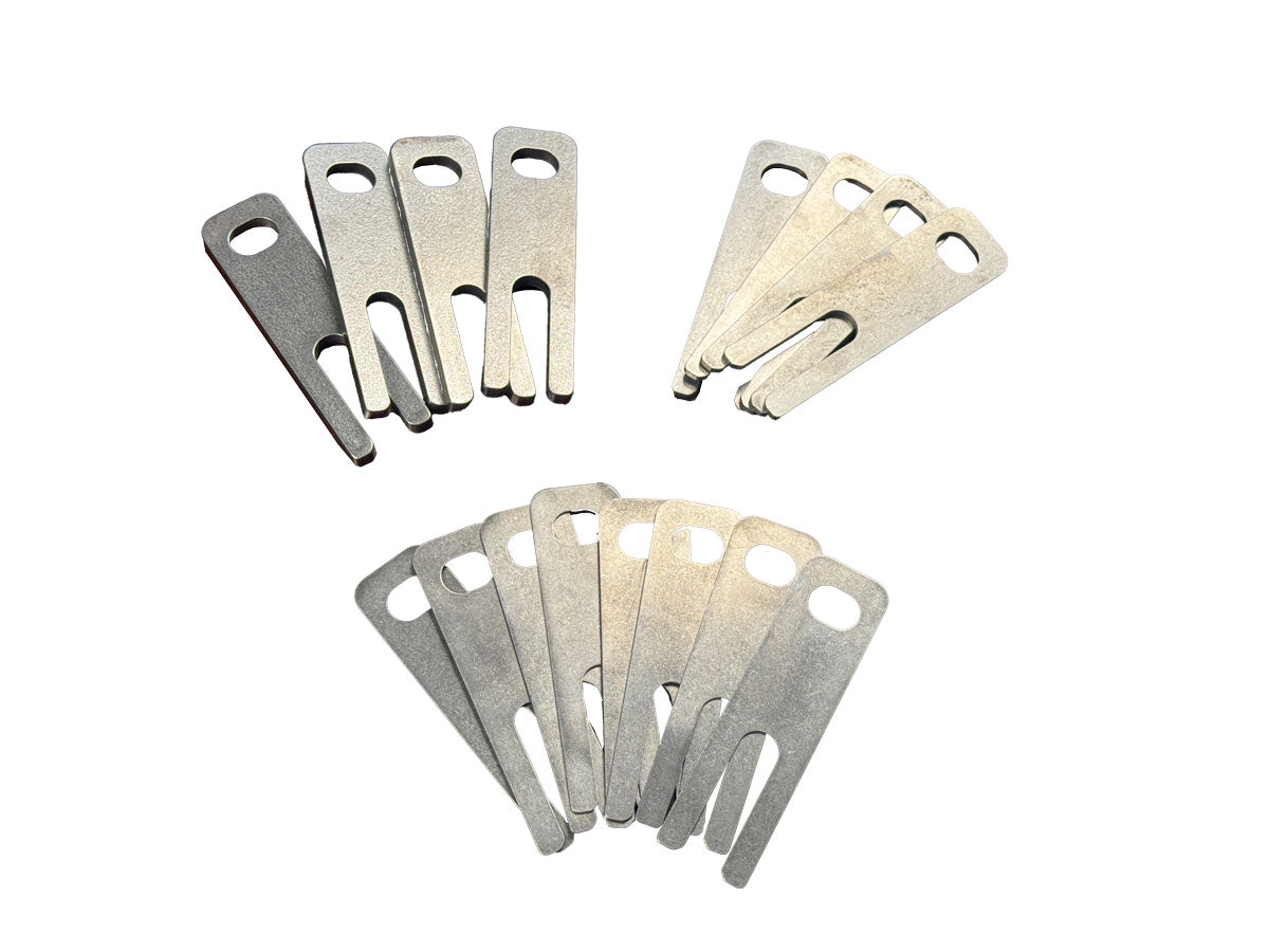 63-69 T-arm Shim Pack Cotter Pin Location