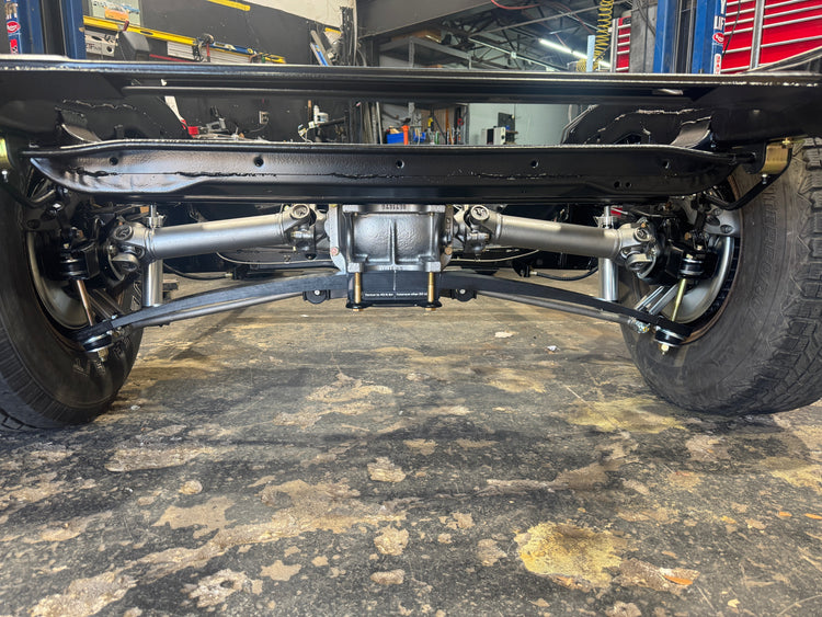Van Steel composite spring suspension kit comparisons