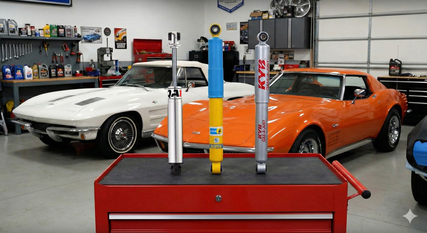 Corvette Shock Comparison: Gas-filled vs Oil-Filled