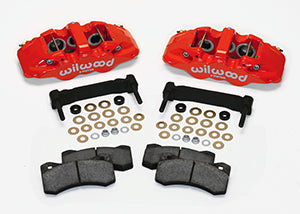 1997-2013 AERO6 Front Caliper and Bracket Upgrade Kit