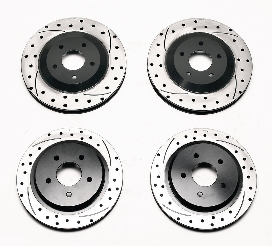 1997-2013 Drilled & Slotted Wilwood Rotors