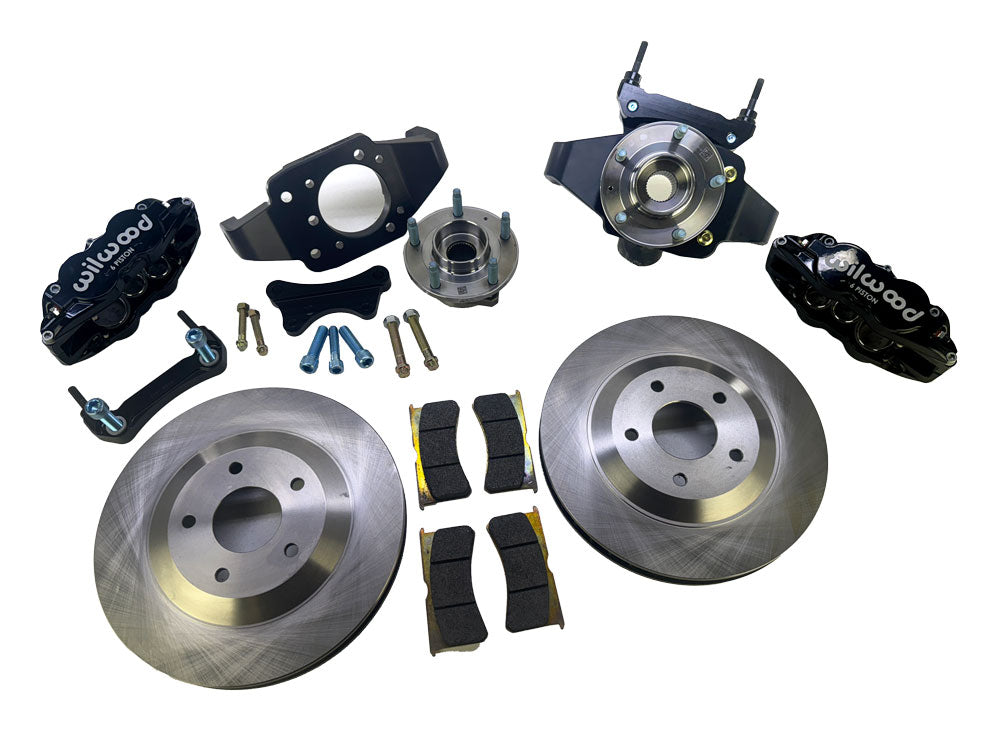 1963-82 Drop Spindles with 1 Piece Rotors – Van Steel Corvettes