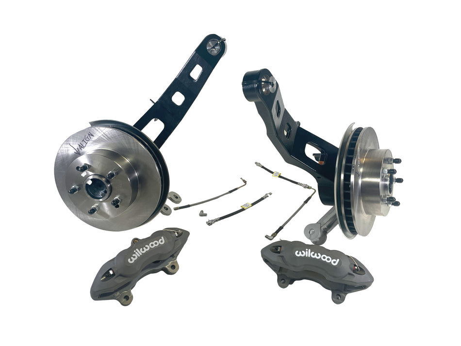 1963-64 Rear Disc Brake Conversion Kit on Offsets