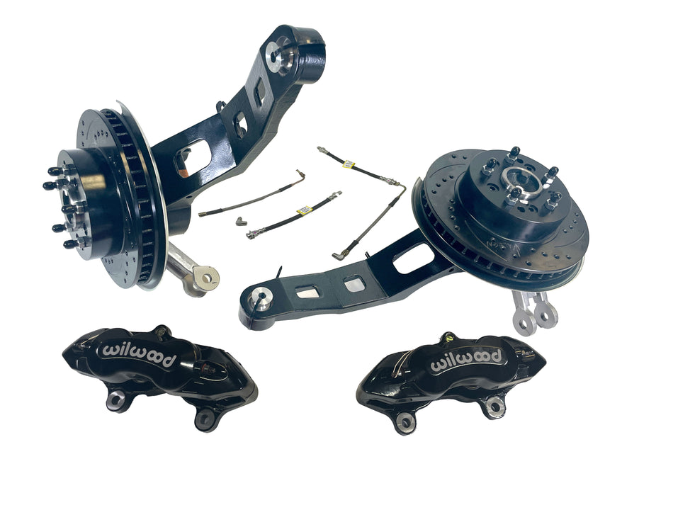 1963-64 Rear Disc Brake Conversion Kit on Offsets