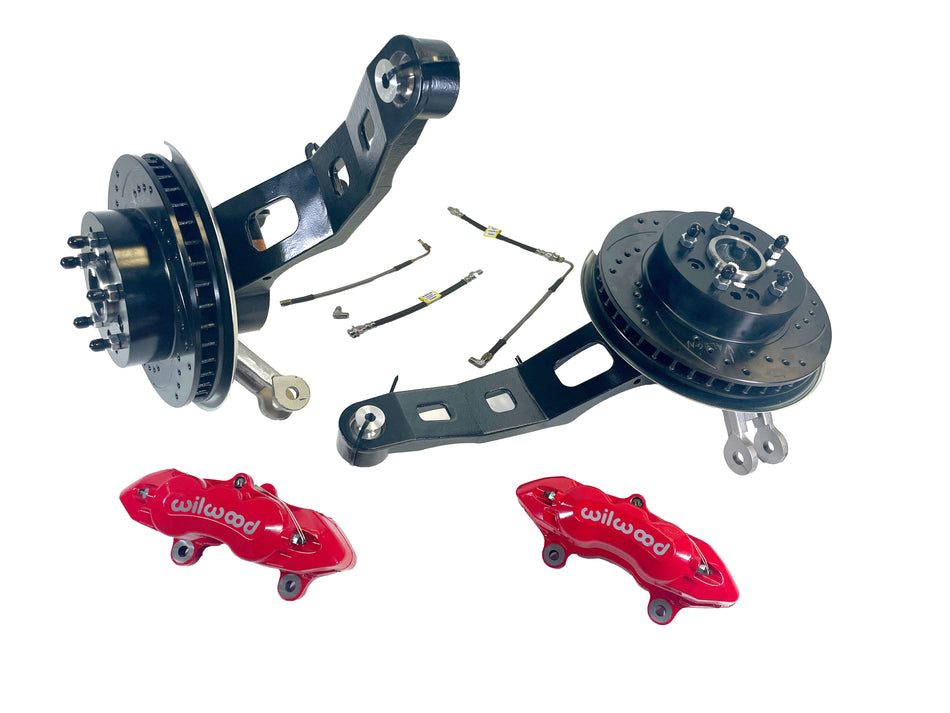 1963-64 Rear Disc Brake Conversion Kit on Offsets