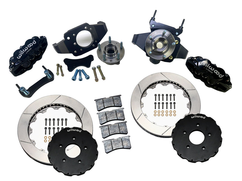 1963-82 Drop Spindles with 2 Piece GT Rotors