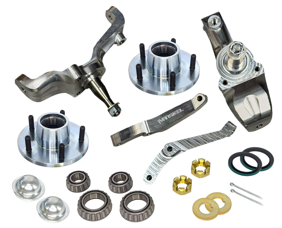 1965-68 1" Drop Spindles w/New Hubs