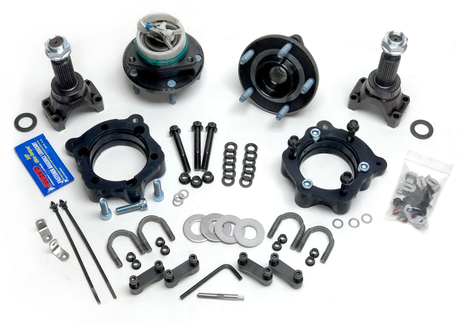 C4 to C5 Rear SKF X-tracker conversion